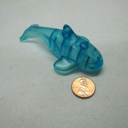 Lego Duplo TRANSLUCENT BLUE DOLPHIN ORCA WHALE Water Animal Replacement 3609 - Picture 5 of 5