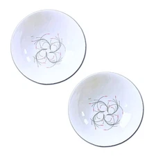 Homer Laughlin Rhythm, Capri Pattern, Mid-Century Modern Serving Bowls, Set of 2