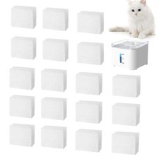 18 Pet Sponge Filters Pre Filter Sponges for 67oz/ 2L Cat Pet Water Fountain