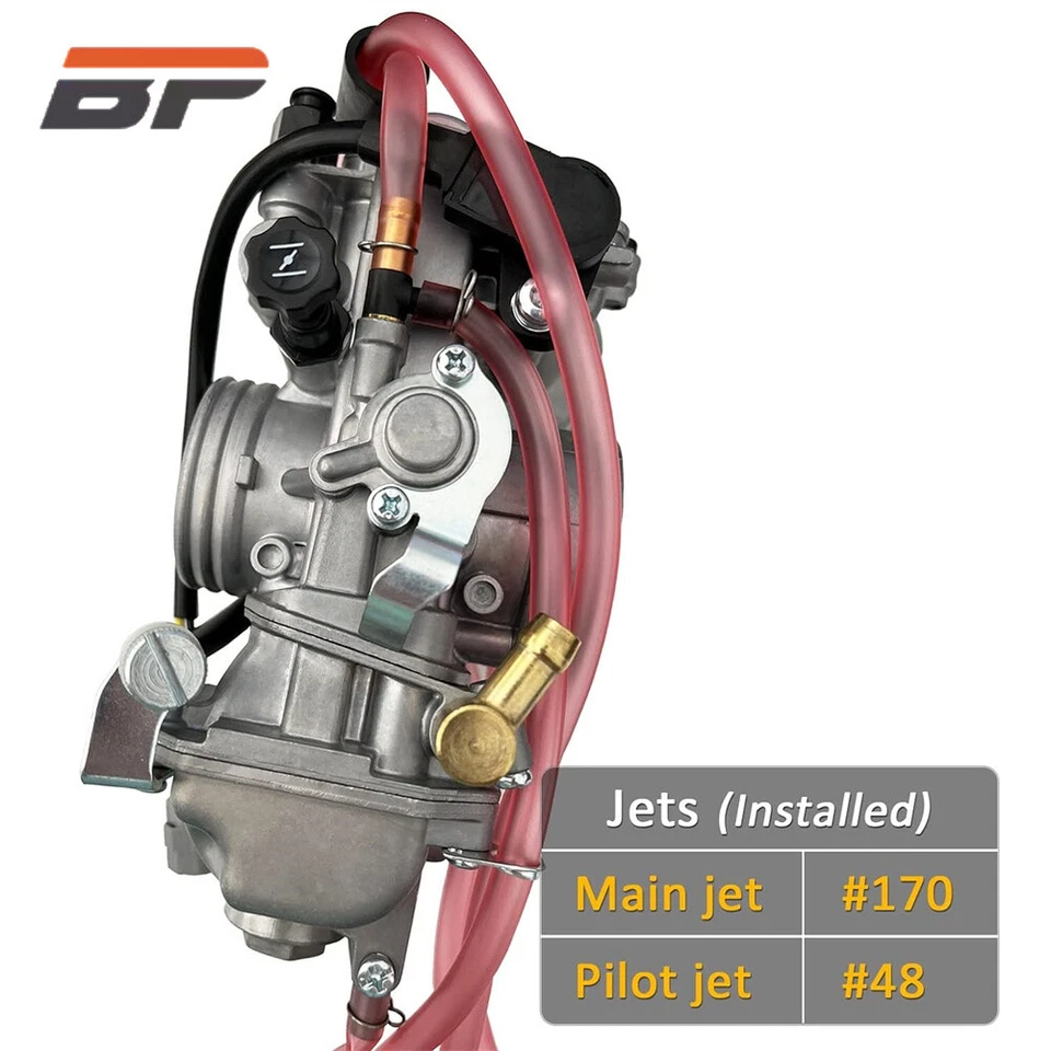 Carburador para KTM 505SXF XCF 2007 Yamaha YFZ450 con cable de acelerador/empuñaduras Foto 2 de 4