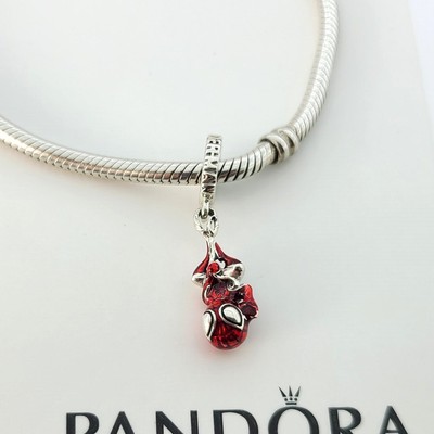 Authentic PANDORA 925 Marvel Hanging Spider-Man Dangle Charm