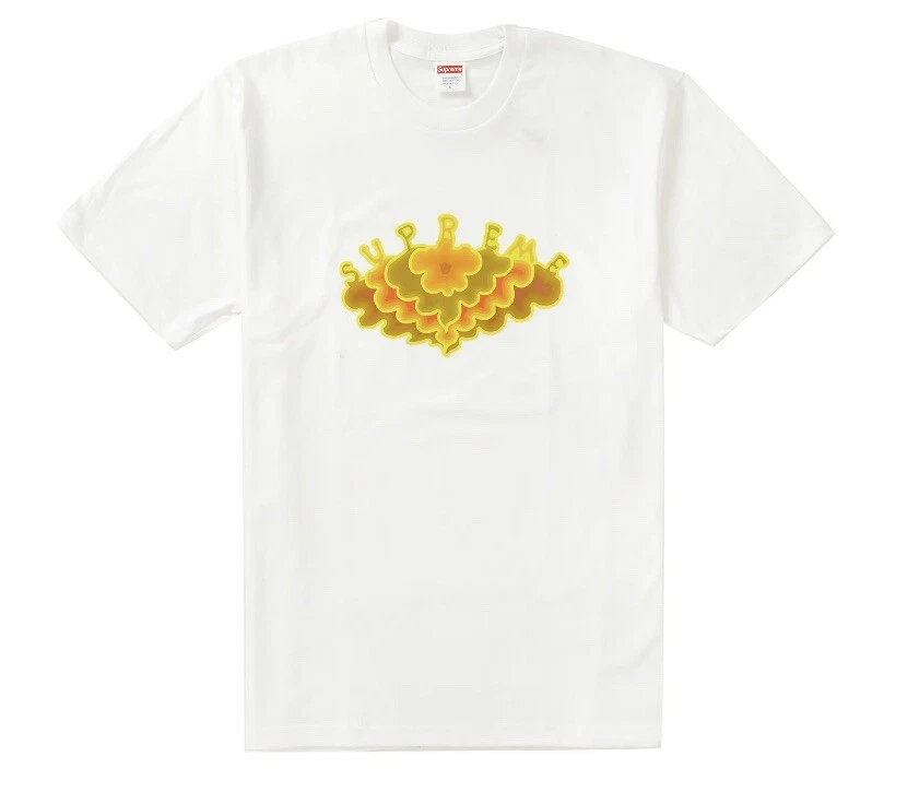 Supreme Cloud Tee Shirt White SS19 Size Medium   100% Authentic   NEW