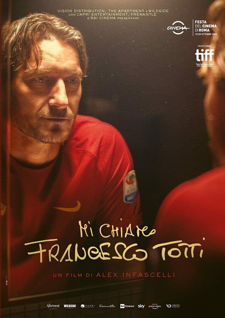 Dvd MI CHIAMO FRANCESCO TOTTI nuovo 2020