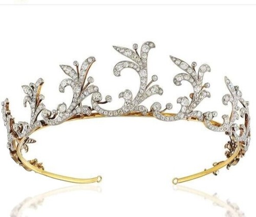 Tiara A Cuore Con Strass Per Capelli &ndash; Janefashions &ndash; Collezione Oro &ndash; Perfetta Per Sposa E Festa
