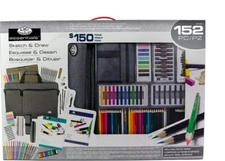 Royal & Langnickel Artist Sachel Sketch Set 152 Pcs