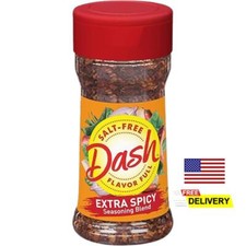 Dash Salt-Free Seasoning Blend, Extra Spicy, 2.5 Ounce