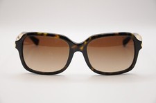 RALPH LAUREN RA 5202 145213 RECTANGULAR SUNGLASSES TORTOISE 55-17-135 USED 