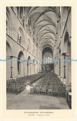 R196986 Chichester Kathedrale Kirchenschiff Blick nach Osten Tuck