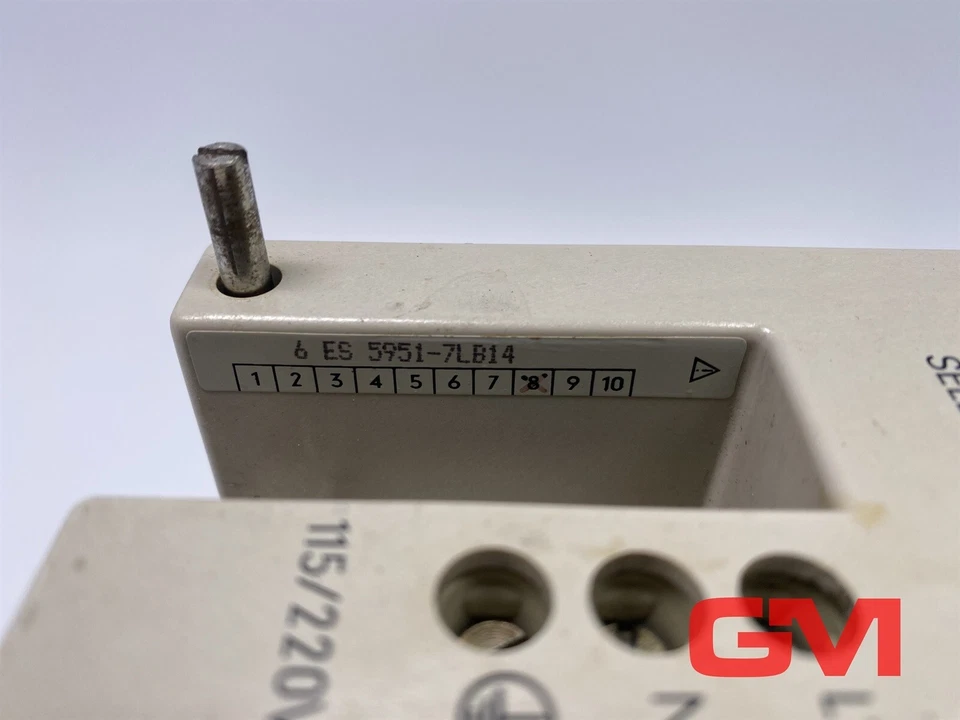 Siemens Simatic S5 Stromversorgung 6ES5 951-7LB14 Power Supply E-Stand 08 - Bild 3 von 4