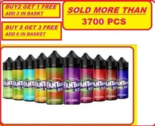 FANTASI 100ML 0MG E LIQUID VAP JUICE 70/30VG PREMIUM  Buy 2, get 1 FREE (ADD 3)