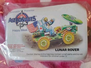 McDonalds Happy Meal Toy 1991 Lunar Rover Young Astronauts Sealed Space Vintage