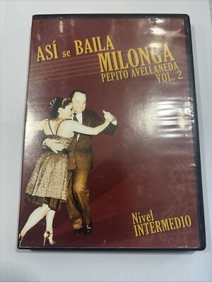 Asi Se Baila Milonga - Volume 2: Nivel Intermedio (DVD, 2007)
