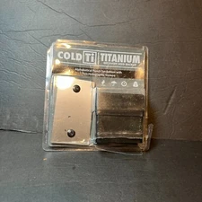 COLD Ti Titanium Bitcoin Recovery Seed Backup Alphabetical Punch Set Edition
