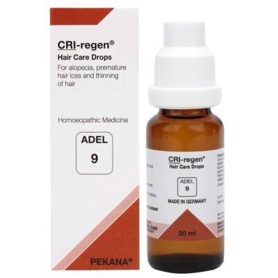 ADEL - 9 Hair Care Drops-FOR ALOPECIA, PREMATURE HAIR LOSS AND THINNING OF HAIR