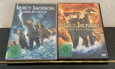 2 DVD PERCY JACKSON 1 + 2 - DIEBE IM OLYMP + IM BANN DES ZYKLOPEN