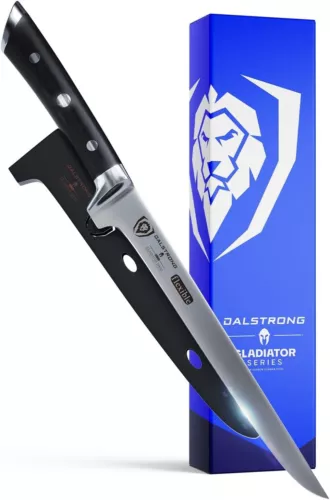 Dalstrong 8" Boning Knife - Flexable Blade , Gladiator Series Elite W/ Sheath