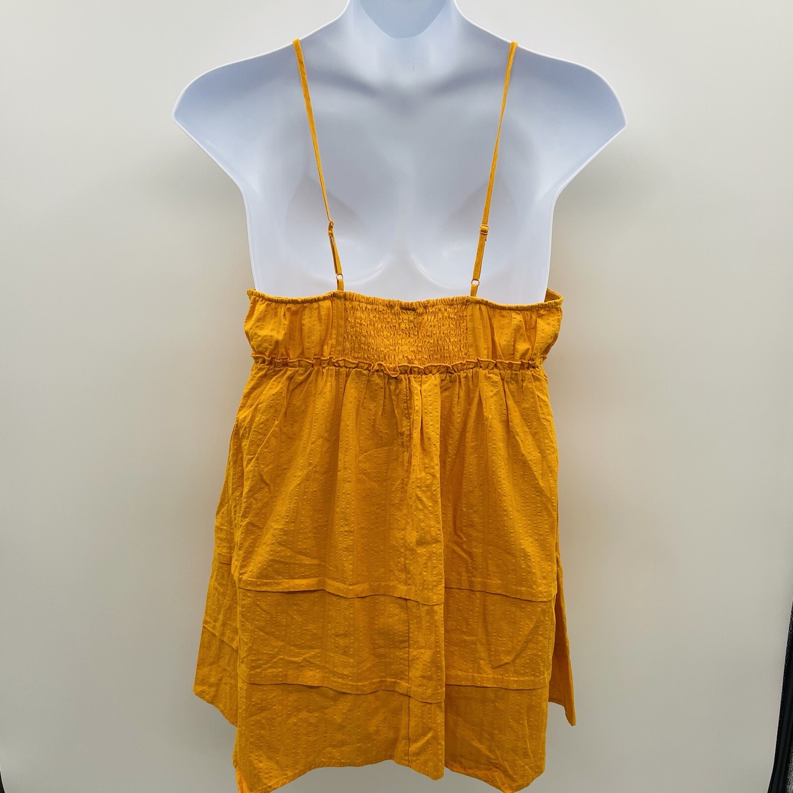 Wild Fable Womens Size XL Sleeveless Cotton Flip Flop Dress in Mango Orange $25 thumbnail 6