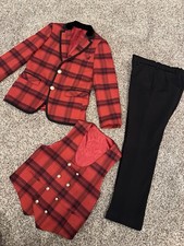 Tuxedo For Kids 9-11 Year Olds Vest, Jacket, And Pants 