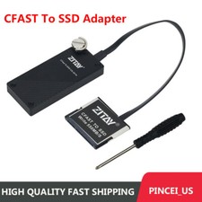 CFAST to SSD MSATA Card Adapter Converter for CANON URSA Mini 1DX II XC10 Z CAM