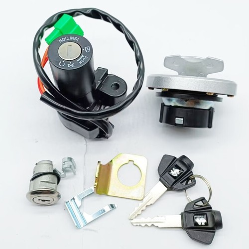 Motorcycle Ignition Switch Lock Gas Cap Set Lock Key For Suzuki GIXXER155 2016 - Picture 3 of 7