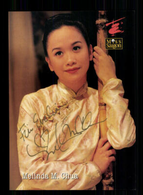 Melinda M. Chua Miss Saigon Autogrammkarte Original Signiert + M 6652