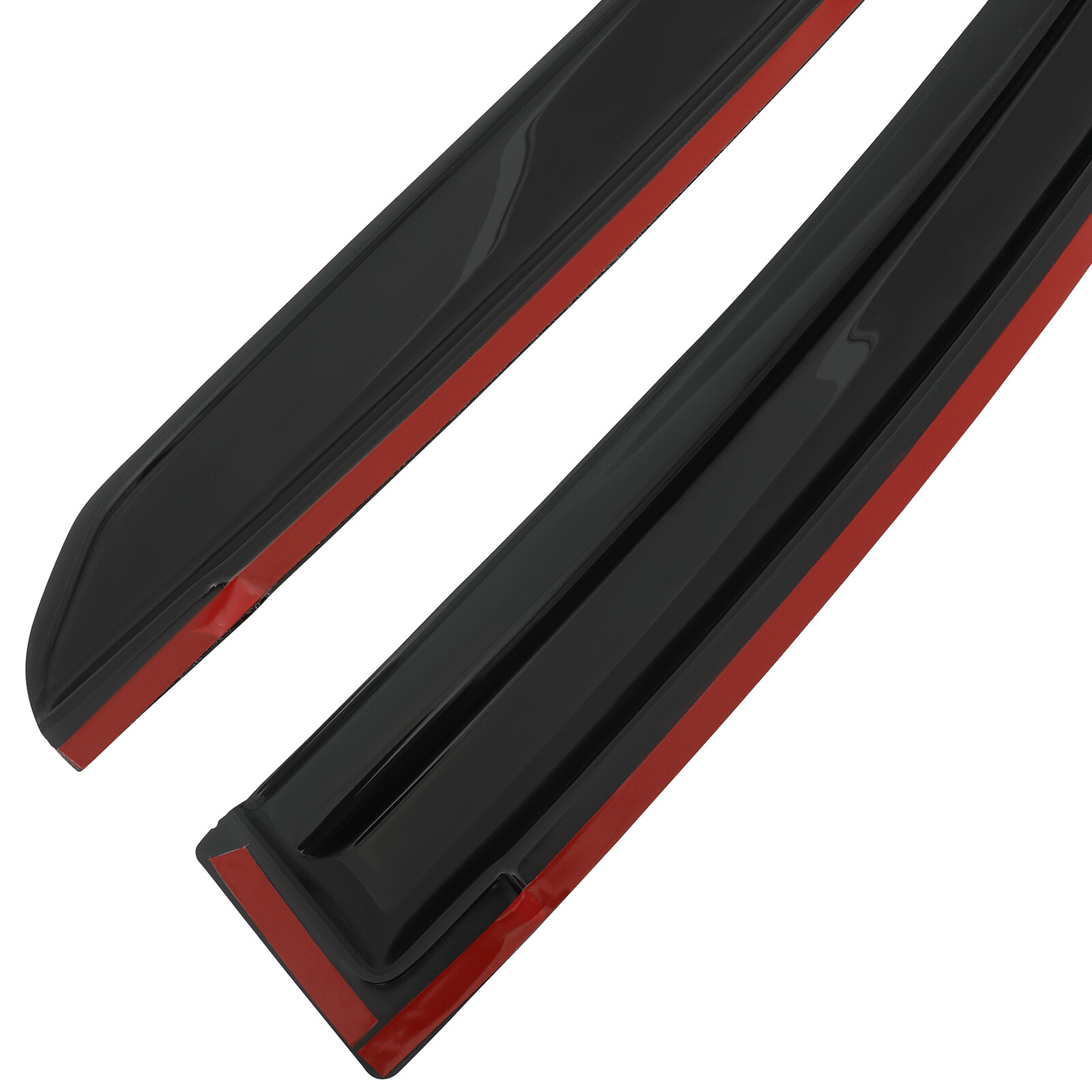 Dark Black Side Wind Deflectors Window Visors 4p For 14-19 Toyota Corolla Sedan