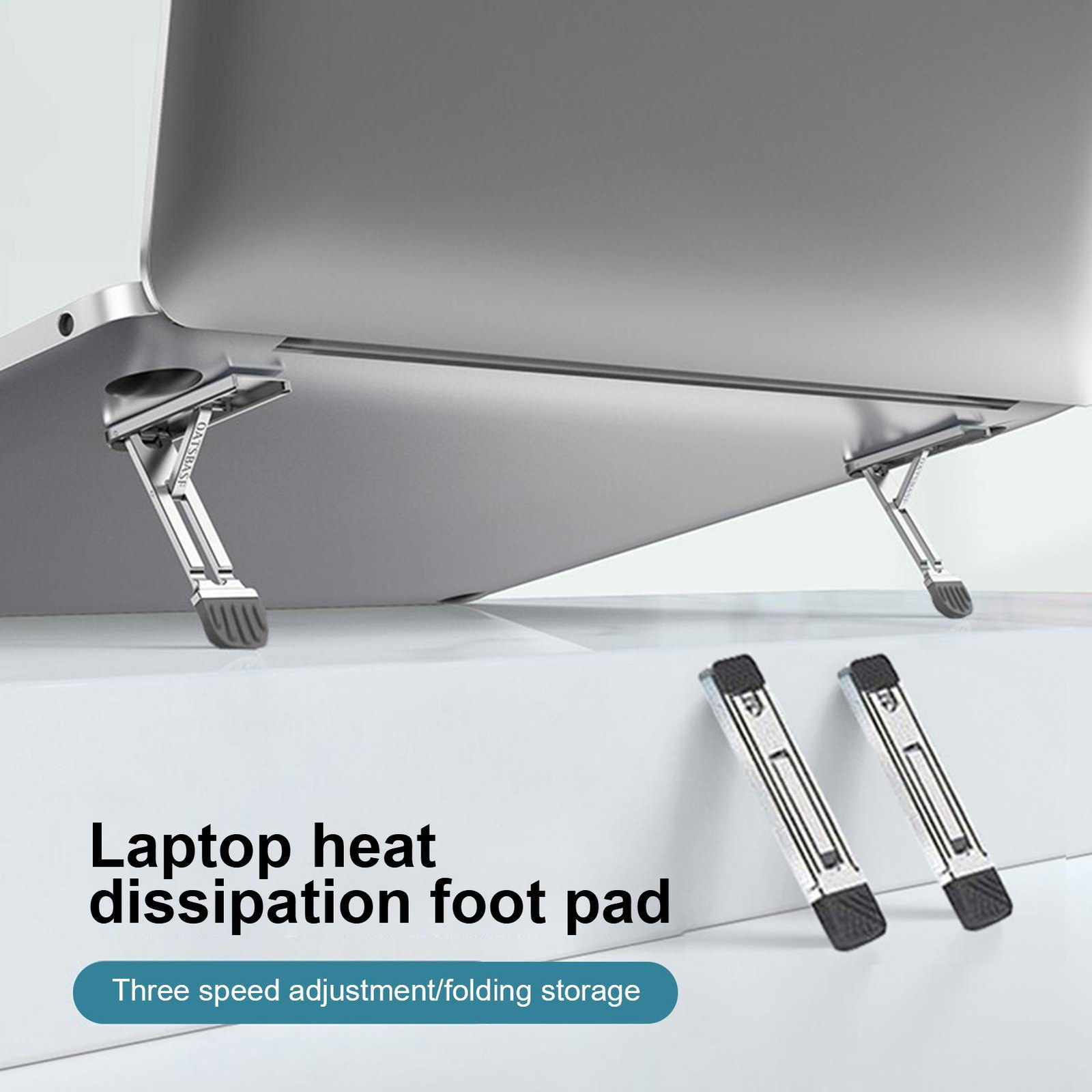 Mini Laptop Holder,2*s Foldable Keyboard Stand Notebook Riser FeetHome, Offices