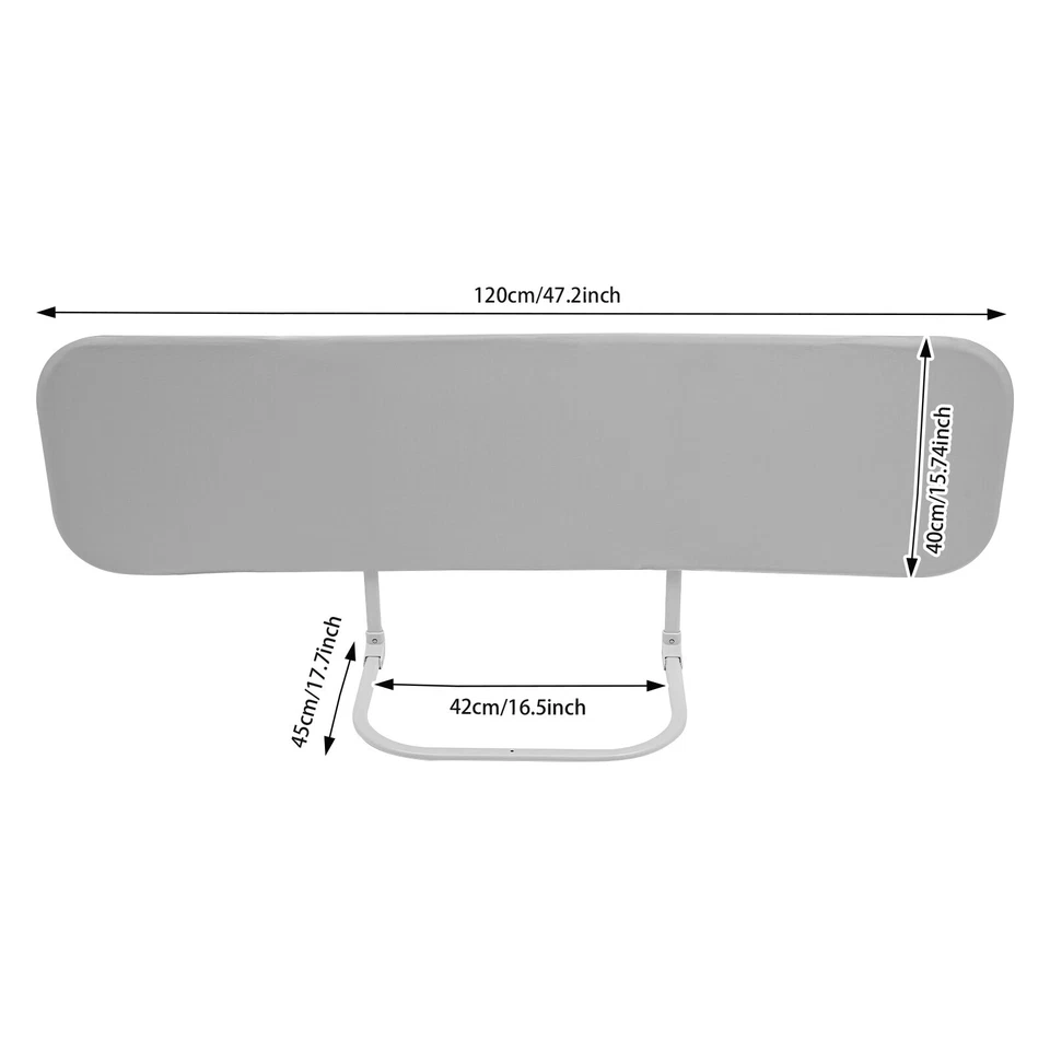Modern Foldable Bed Rail Guard for Toddlers, Durable & Safe Design - Image 4 of 4