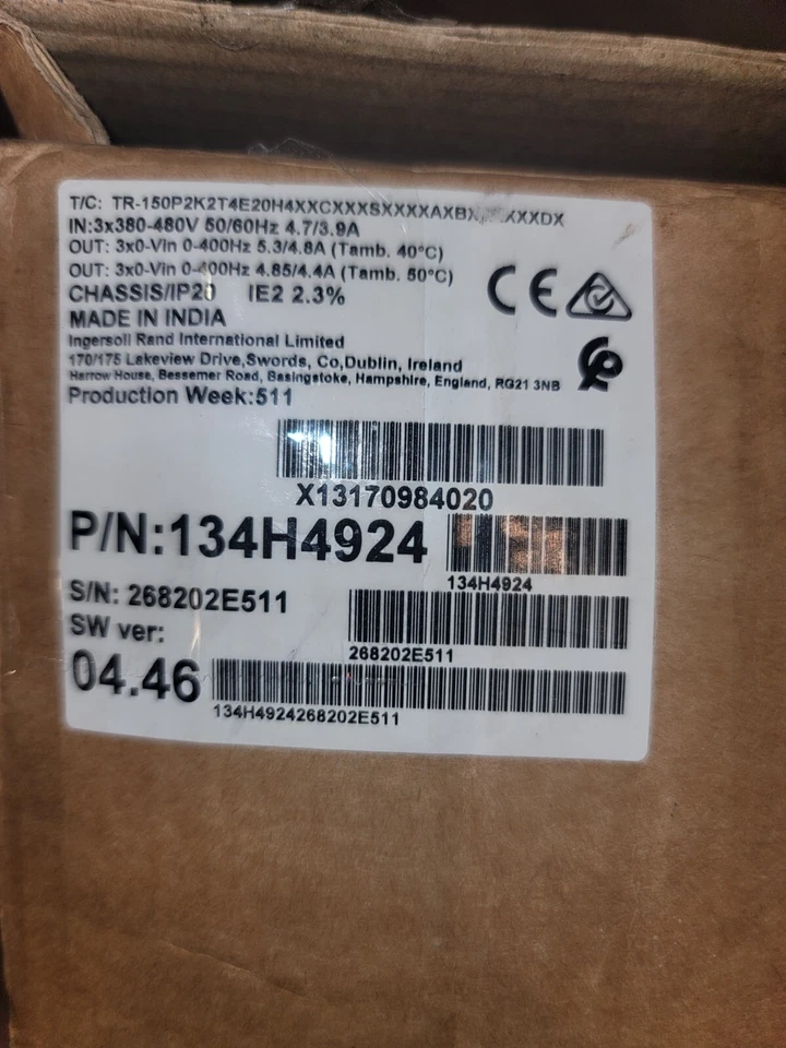 TRANE TR150 VFD 134H4927 - Image 3 of 3