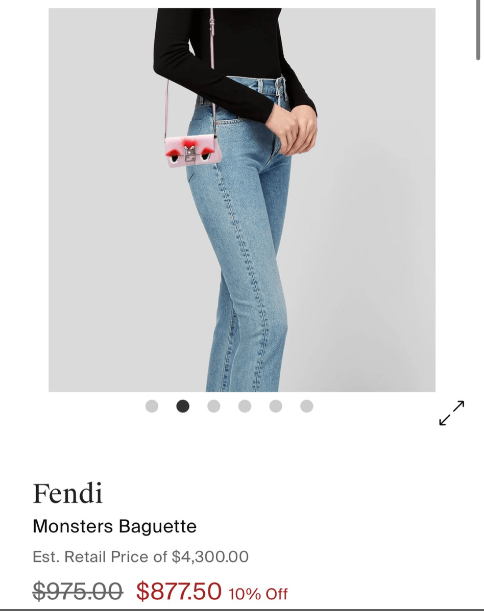 Fendi Mini Pink Leather Monsters Baguette Crossbody 2 way Fendi Mini Pink Leather Monsters Baguette Crossbody 2 way