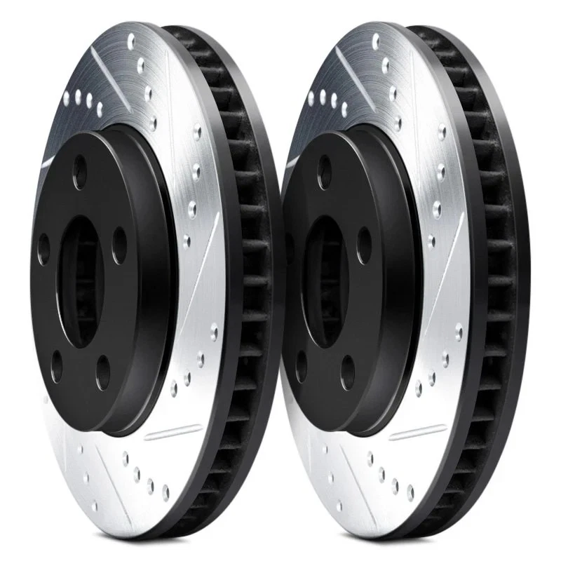 For Mercedes-Benz CLS63 AMG S 14-18 Brake Rotor Set DFC Premium Drilled & Foto 2 de 3