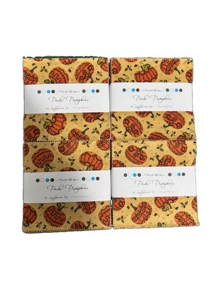 Moda Posh Pumpkins Charm Packs 4 Total by Sandy Gervais for Moda