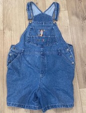 Vintage Jerry Leigh Disney Winnie the Pooh Tiger Denim Overall Shorts Size 18/20