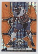 2022 Panini Mosaic Reactive Orange Mosaic Prizm Laremy Tunsil #79 0i76