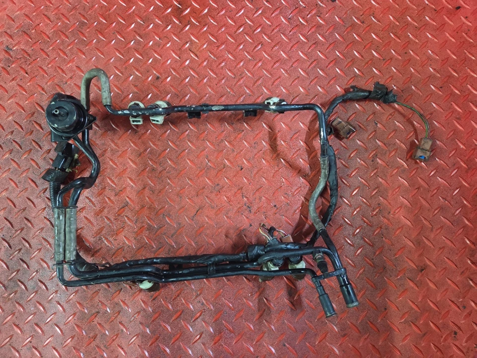 LEER NOTA Riel de combustible Ford v6 con inyecciones + arnés OEM 280150727 0280160275 Foto 3 de 4