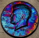 Vintage 40% Silver 1968 D US Denver Mint Kennedy Half Dollar. 51