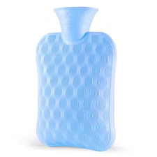 Extra Thick PVC Hot Water Bottle - 2000ML Leak-Proof Warmth & Pain Relief