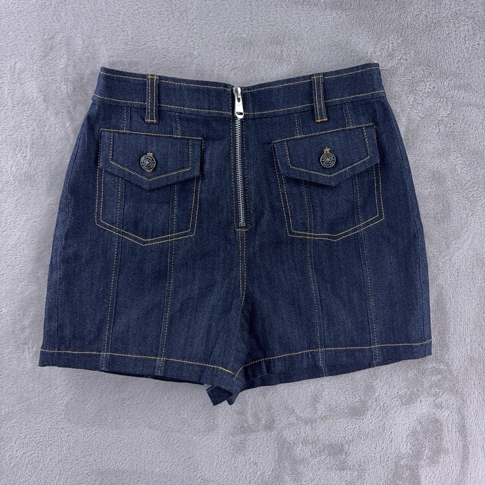 Cinq A Sept Shorts Womens Size 0 Indigo Etta Denim Casual - Image 2 of 4