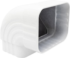 Gutter Elbow 2X3 90 Degree Downspout Elbow Gutter Connector Roofing Gutters Rain