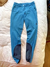 equiline equestrian womens breech size 42 blue