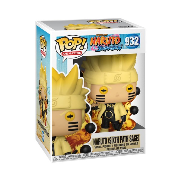 Funko Pop! Animation Naruto Uzumaki Six Path Sage - Vinyl-Sammelfigur - Geschenk-image