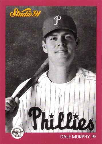 Dale Murphy #220 1991 Studio card