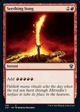 Seething Song - Light Play MTG Commander 2021 Strixhaven