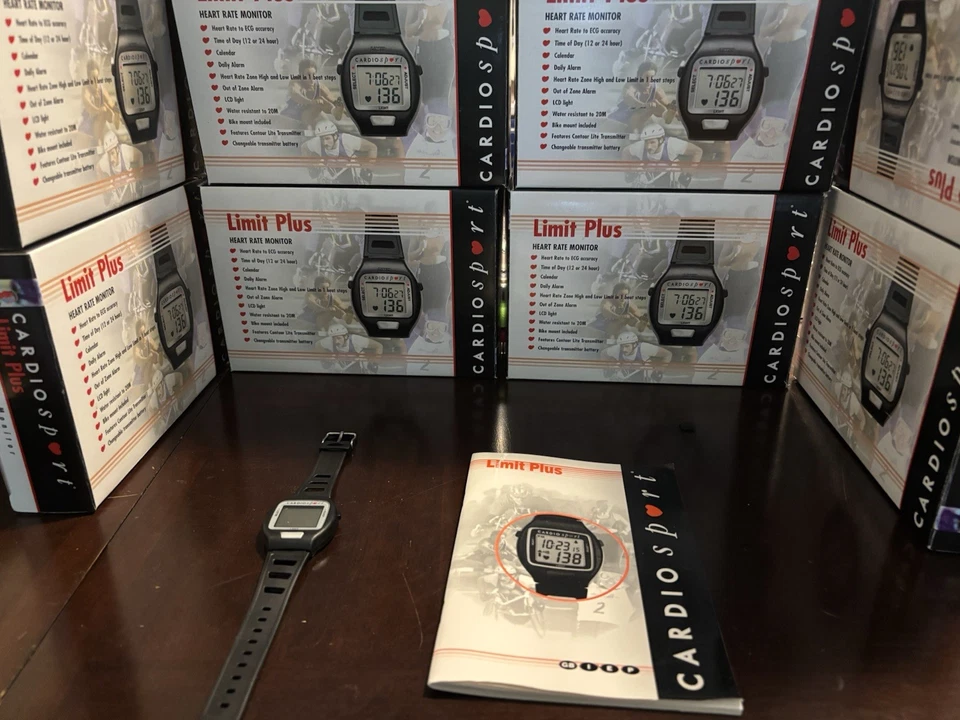 Cardio Sport Limit Plus Reloj Monitor de Ritmo Cardíaco Lote 21 Relojes Clase Set  Foto 2 de 4