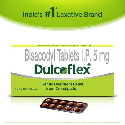 (2000 Tablets) DULCOFLEX TWELVE PLUS 5MG GASTRO RESISTANT TABLETS