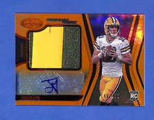 2020 Panini Certified Freshman Fabric Mirror Signatures #204 Jordan Love #/199