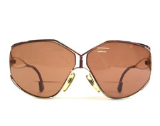 Vintage Christian Dior Sunglasses Frames 2345 48 Rose Gold Oversized 64-8-115