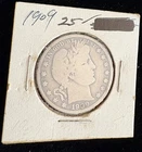 BARBER HALF DOLLAR 1909