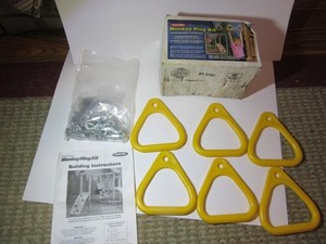 NEW! Playstar PS 7744 Monkey Ring Kit, Polyethylene, Yellow