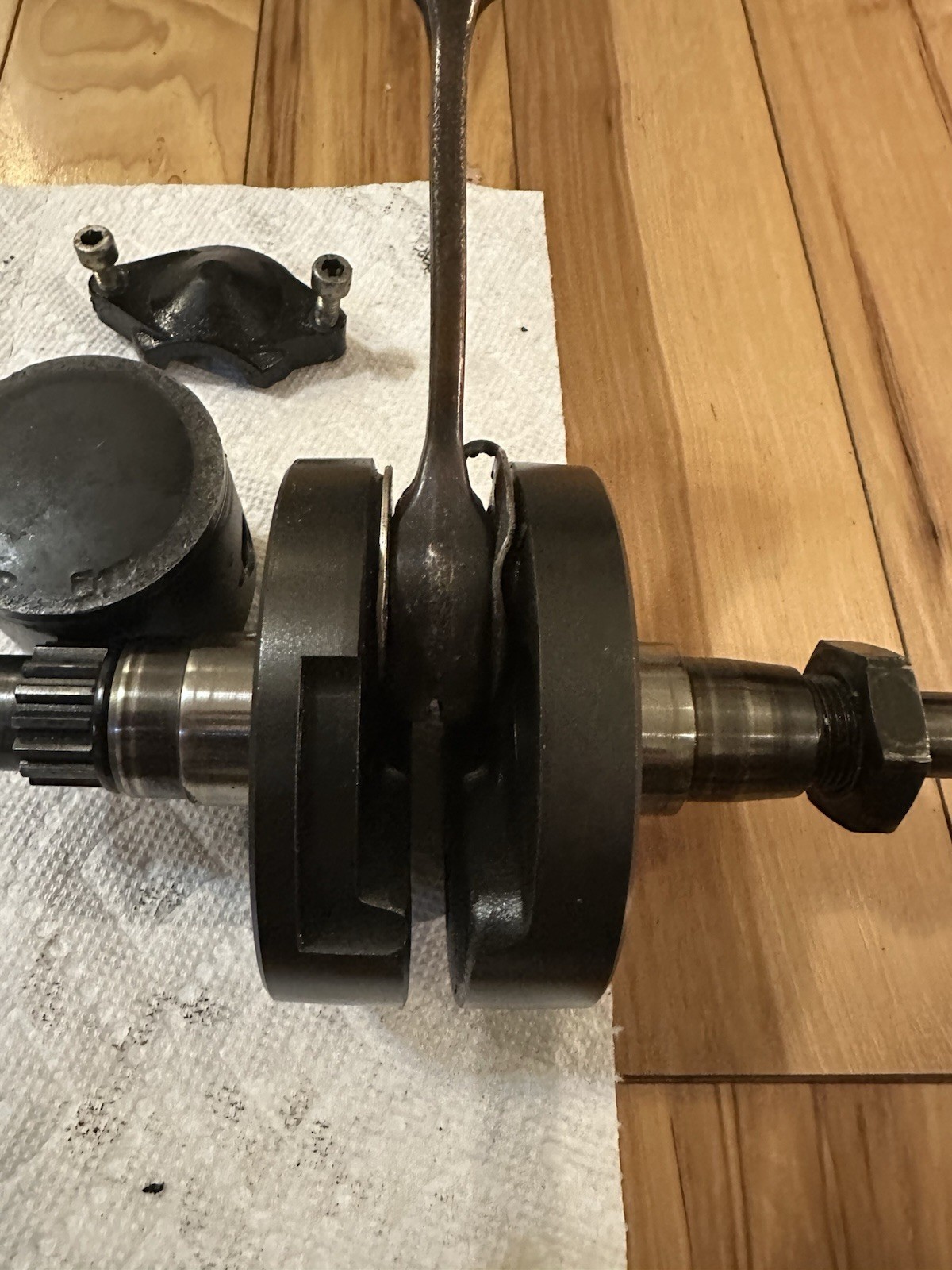 Rotax Max Crank, Cylinder, Crankcase And Other Engine Parts